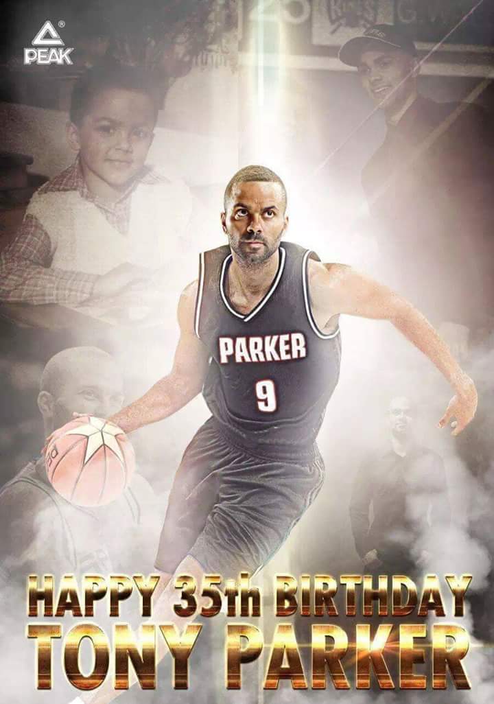 Happy Birthday Tony Parker!!. 