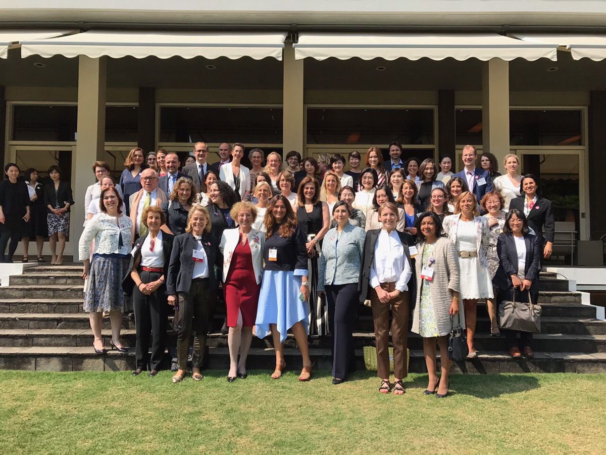 SandyBeky's tweet photo. .@murielpenicaud Lead of the 🇫🇷delegation at #GSWTokyo last week, named the Secretary of Labor of #PresidentMacron! Congratulations! https://t.co/I45qogDglD