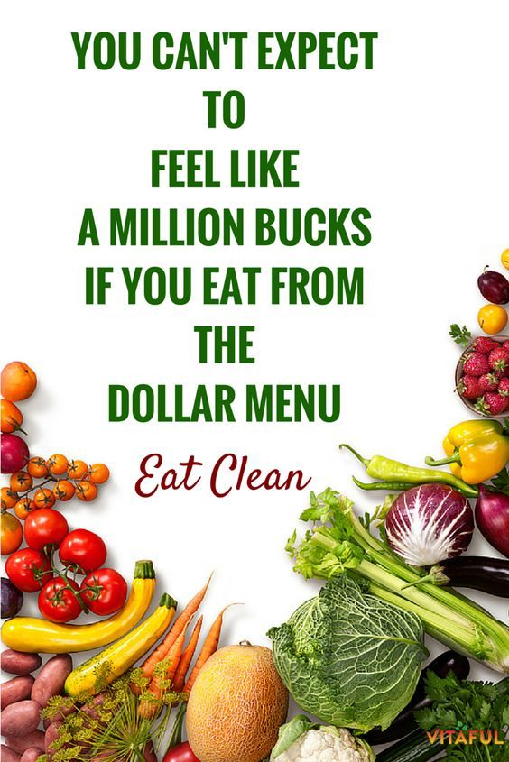 Eat Clean today!
