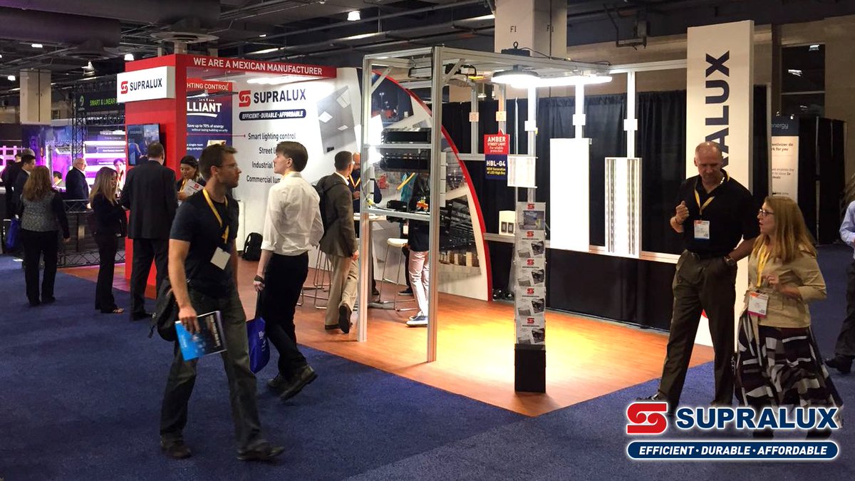 SUPRALUX_US's tweet photo. Supralux your mexican partner at the #LFI2017 #ThankYou you for visiting us! https://t.co/XcmMB6uXDw