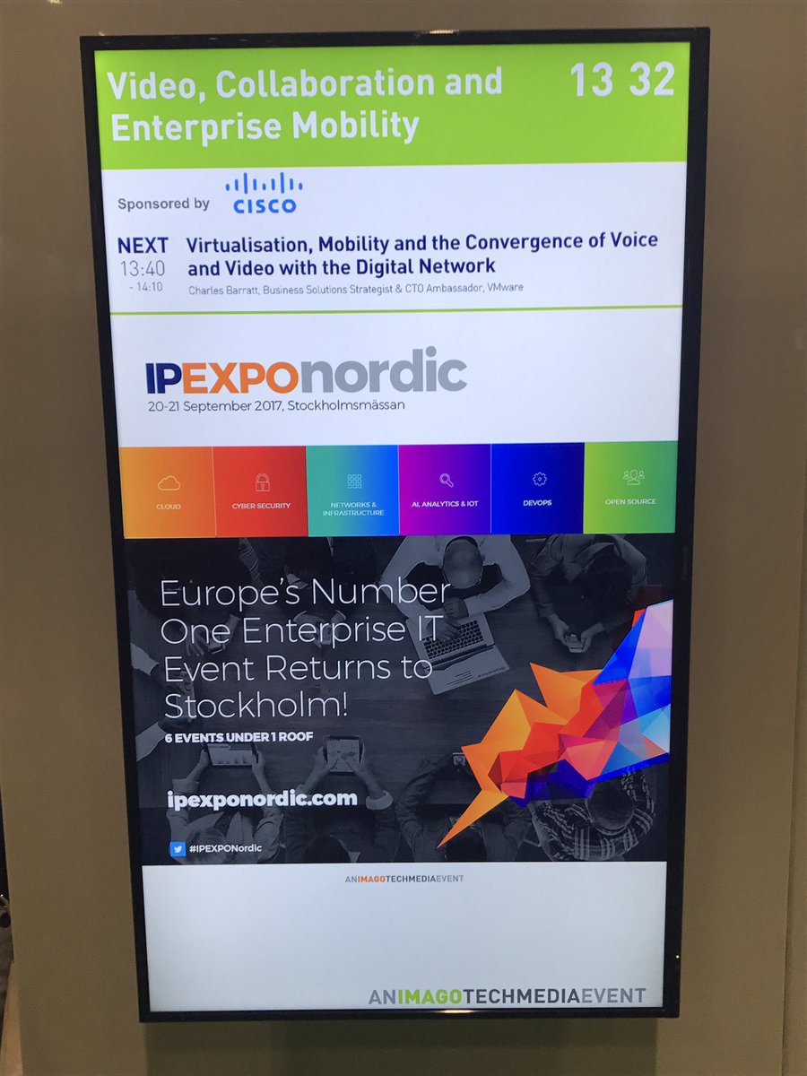 csbarratt's tweet image. Thanks to all of you that attended today&apos;s #UCExpo session with me @VMware on @WorkspaceONE &amp;amp; how we can support you. #enduserfirst