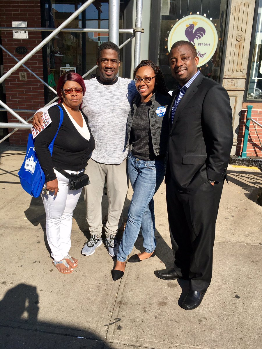 BrianBenjaminNY's tweet photo. You can find us on 116th and Frederick Douglas B/C Trains. #VoteMay23 @UptownCDems brian https://t.co/EEjehuLmNJ https://t.co/o5Xl9CrS7c