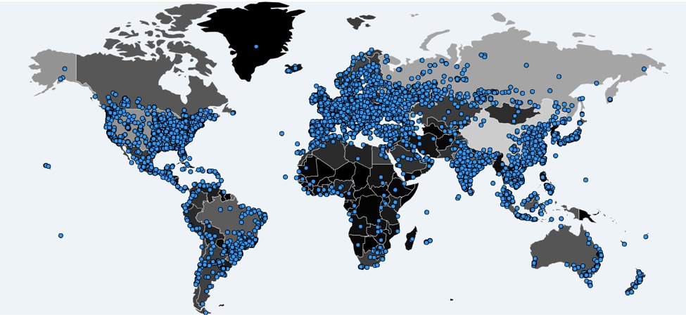 #WannaCry infection map buff.ly/2qw6cCK  #CyberSecurity #WannaCrypt0r #defstar5 #makeyourownlane #infosec #bitcoin #Blockchain