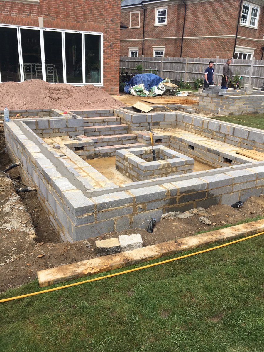 OpenviewLand's tweet image. Project coming together Client Quote "Great Crew at Kingswood site very happy and excited" Kingswood #landscape #firepit #outdoorliving