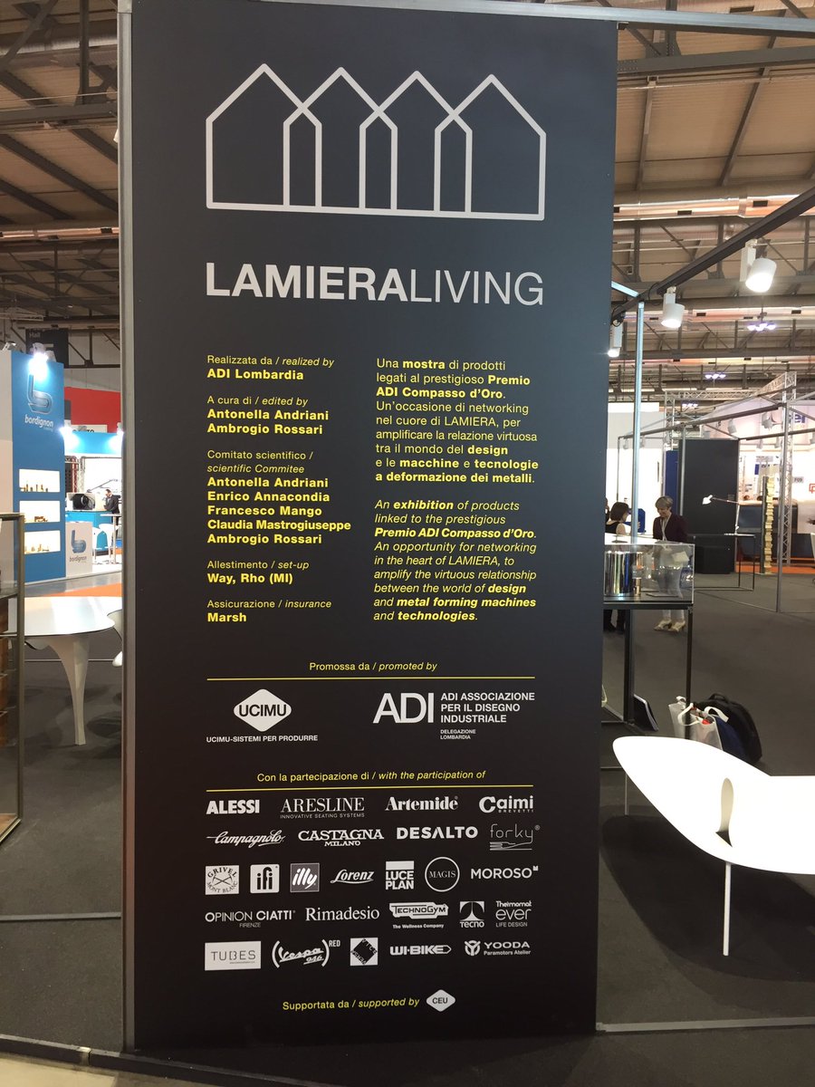 Lamiera2025's tweet photo. A #Lamiera17 le delegazioni estere in visita alla speciale mostra #LamieraLiving pad 15 stand e10 https://t.co/kaWqAEqTRO