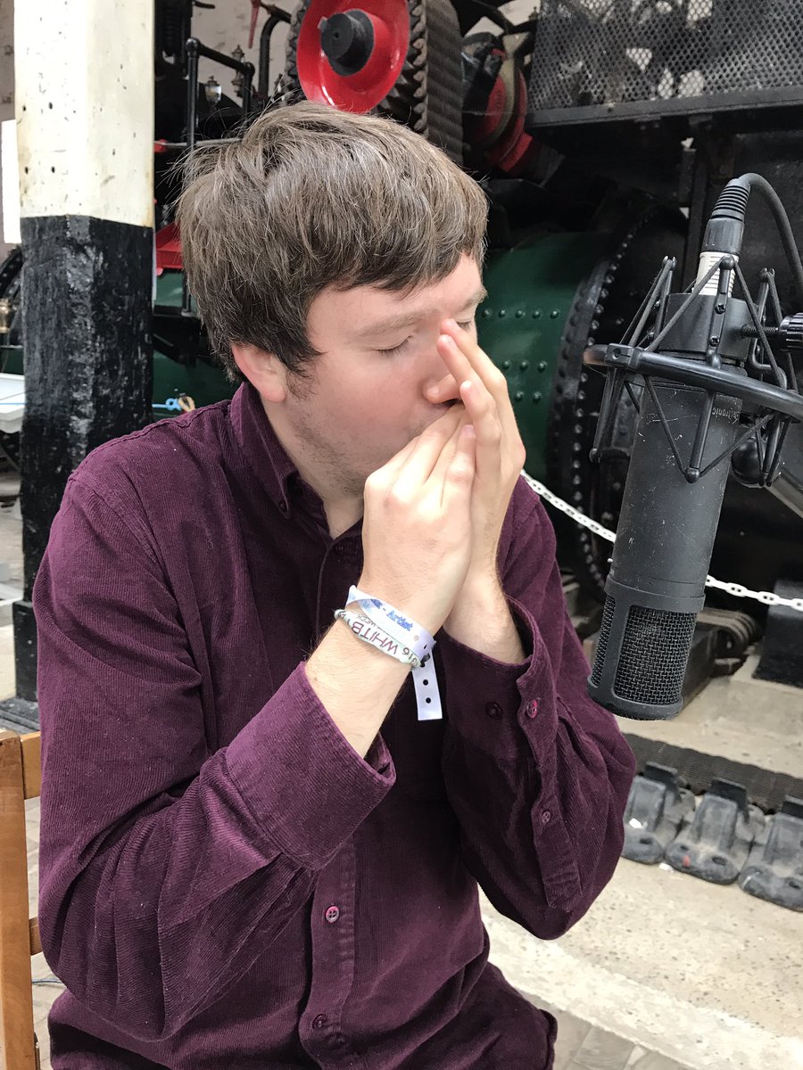 StephenFoz's tweet photo. Can highly recommend @willharmonica & #EddyJay. Met them @FolkEast launch @LongShopMuseum. Hear them on my @BBCSuffolk show at 6-20 2nite. https://t.co/jcfOdOOm10