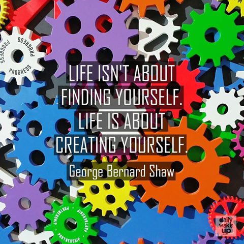 _DailyWakeUp's tweet photo. Create yourself! #quote #wednesdaywisdom #create https://t.co/GPL7Gz8dOR