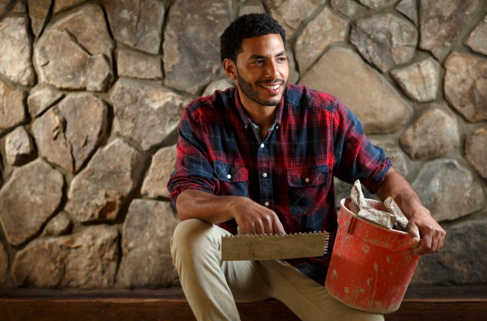 greensborocity's tweet image. Meet Nick Johnson, a local stonemason and @ncatsuaggies grad in this week's @MadeInGSO feature.