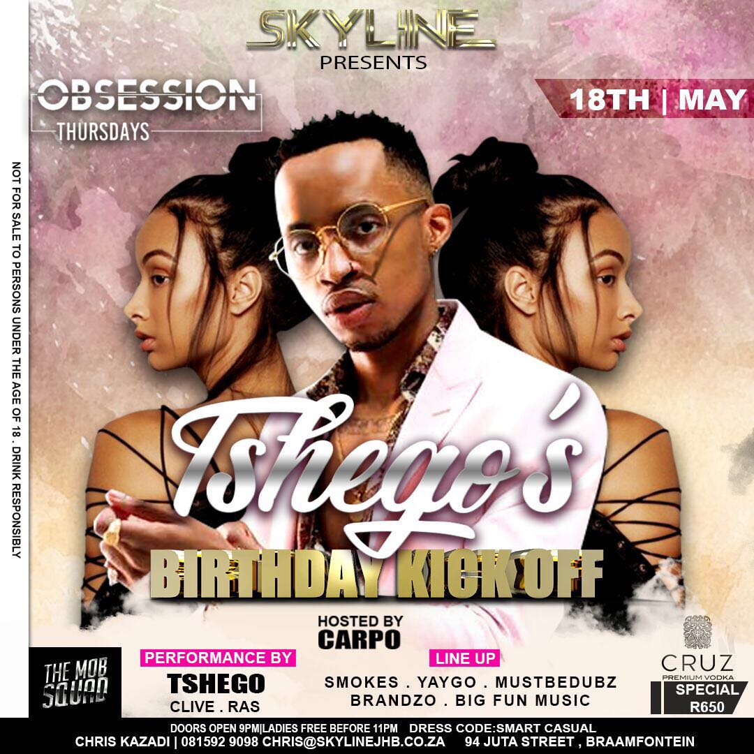 AYAPROW_BIGGFUN's tweet photo. WE'RE PERFORMING LIVE AT #ObsessionThursdays tomorrow celebrating @OfficialTshego's birthday #BiggFunWave https://t.co/evKrkfa5UG