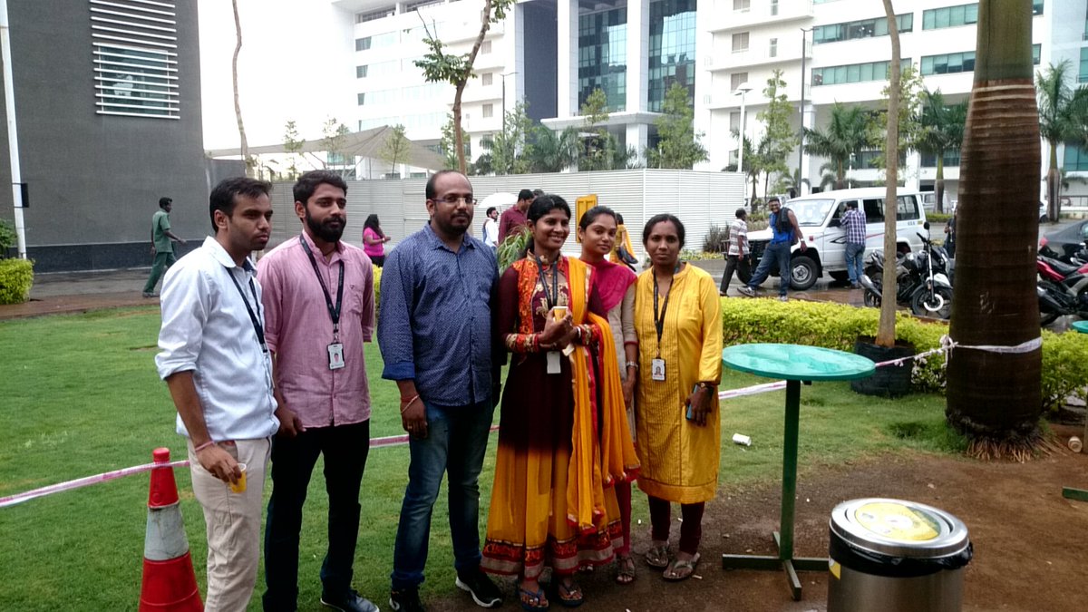 AnoopKumarPL's tweet photo. FunManagers&Colleagues, It'FunToBeIn D&T team, @MphasisWyde @LifeatMphasis #LifeatWyde @MphasisCareers #Mphasis25 @prasanthr7 @BenSubbarao https://t.co/idRFMhNsJ4