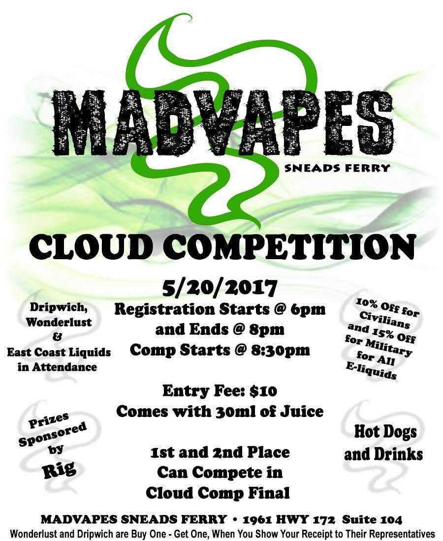 JacklynTaylor32's tweet photo. #vape #vapefam #madvapes #cloudcomps https://t.co/0xS3gTBiMa