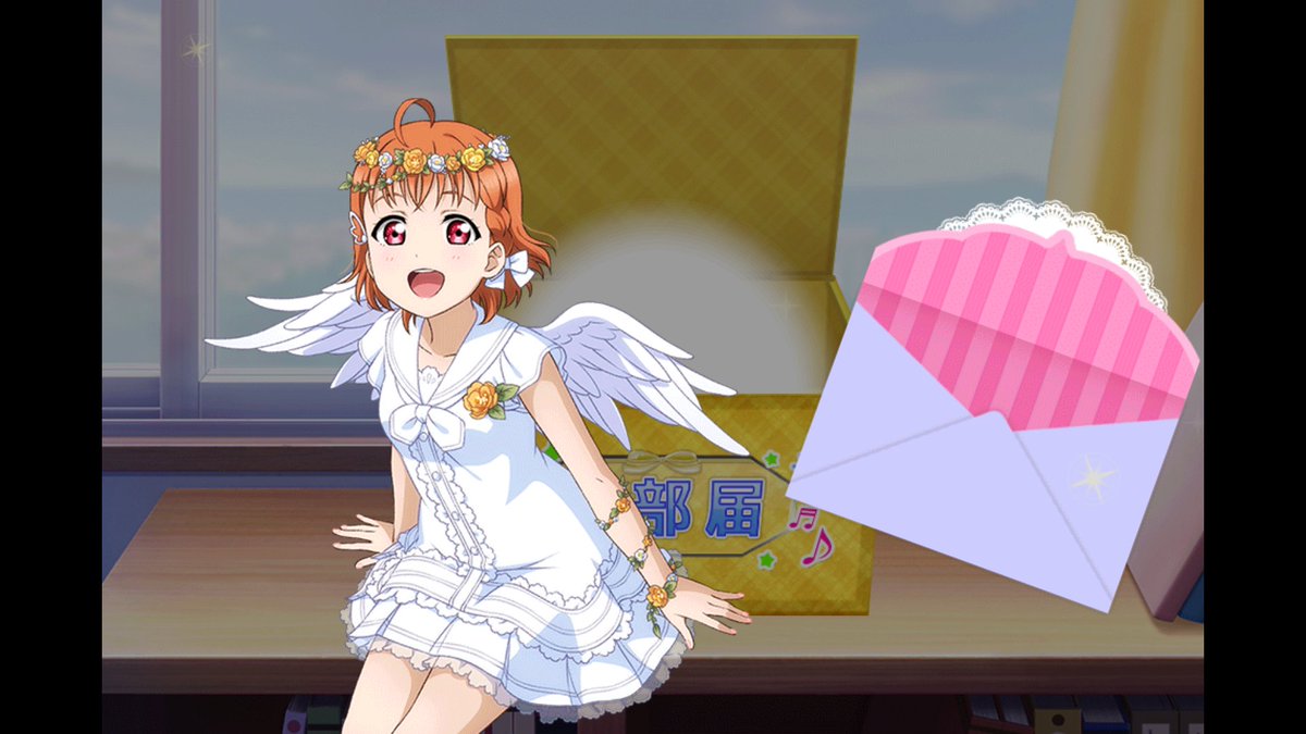 ট ইট র ほのん 香港 Rがssrに変わる Llsif ラブライブ スクフェス Ssr 高海千歌 Takamichika 天使編