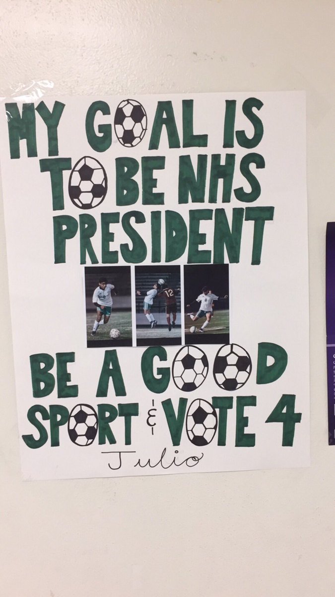 Julio1opez's tweet photo. It's simple. Please vote for me ☝🏽#NhsPresident https://t.co/gINBNz694o