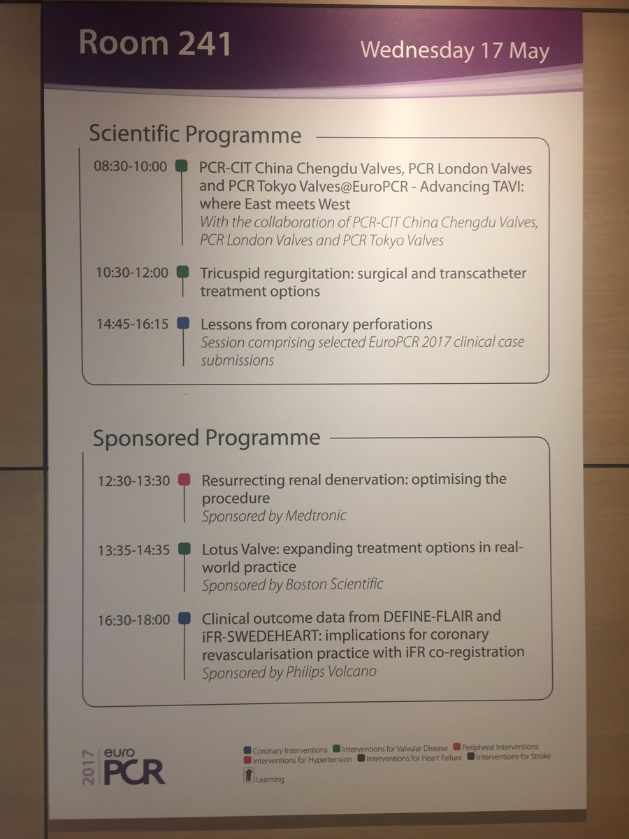 PhilipsLiveFrom's tweet photo. See you in 20 mins: room 241, theatre Bleu. #EuroPCR Let's discuss clinical outcomes. #iFR #FFR https://t.co/YdgZfKzXXm