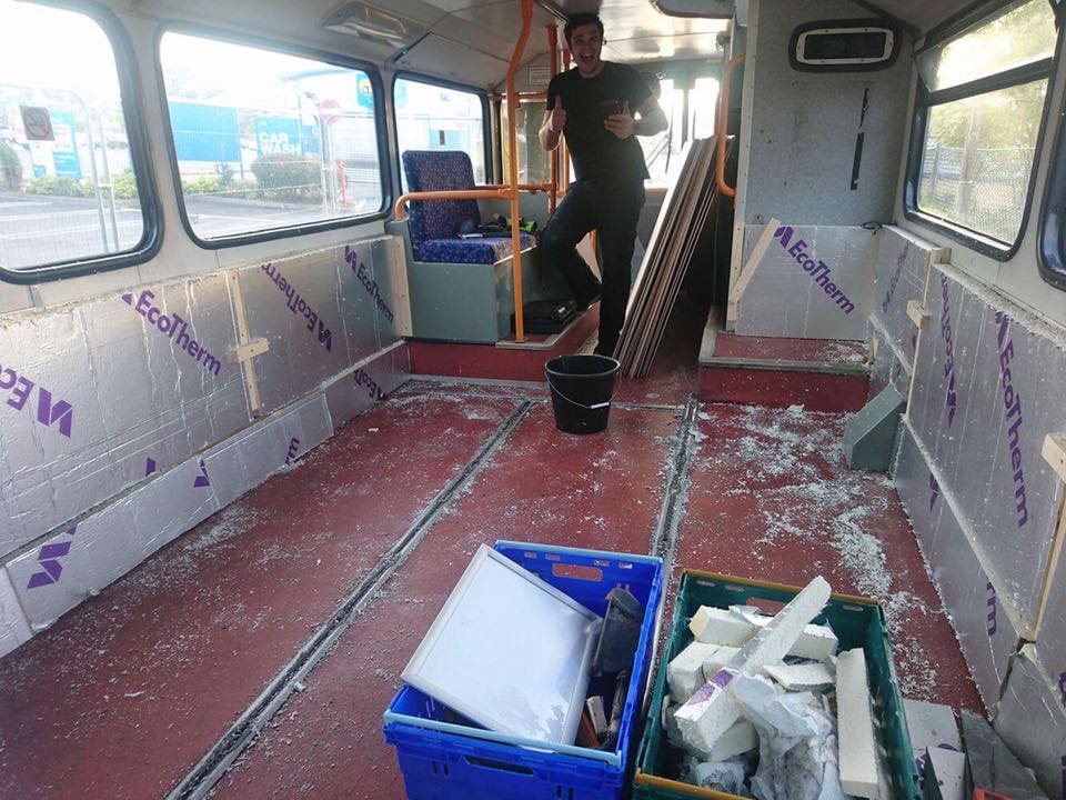 <a href="/Celotex/">Celotex Insulation</a> We have just used celotex for the bus ! #unusualproject
