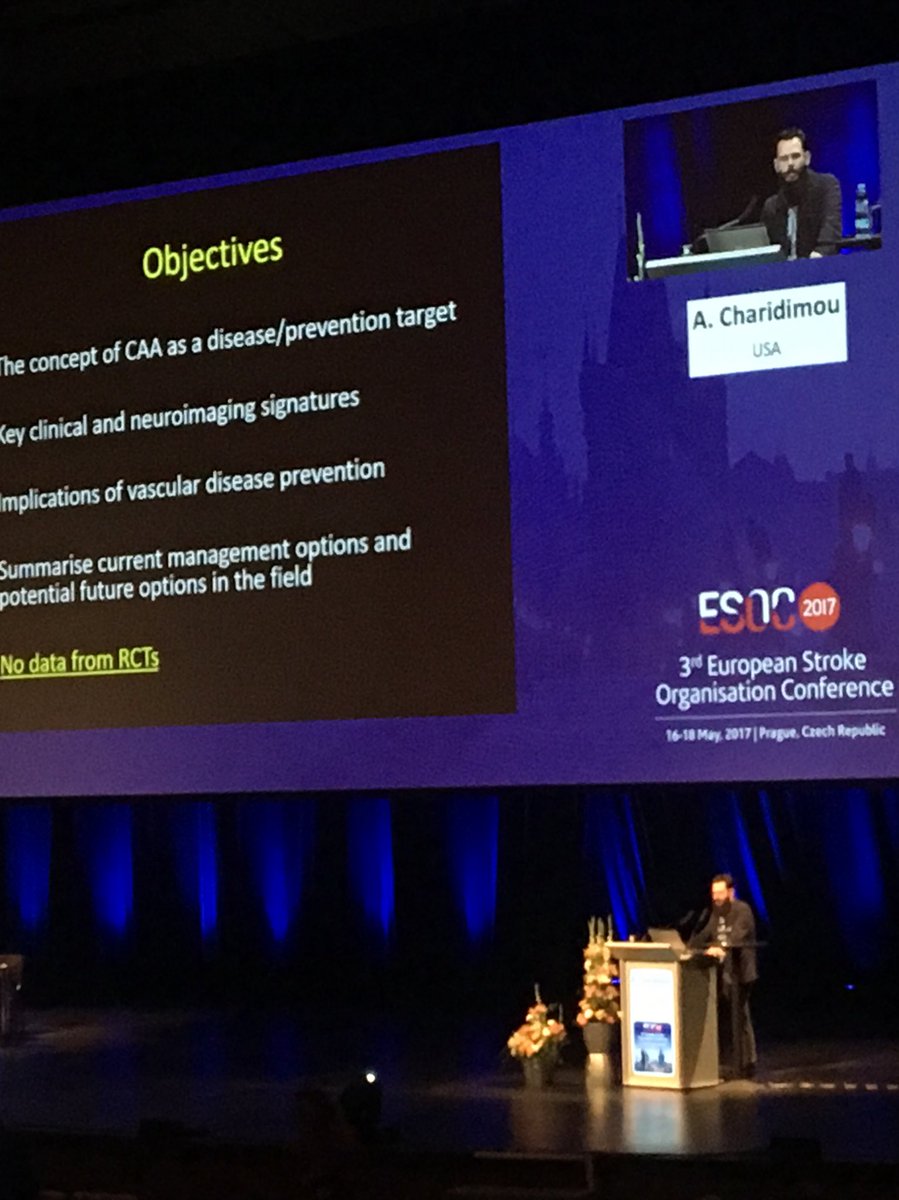 gboulouis's tweet photo. Awesome talk by @Charidaims on vascular prevention in #CAA at #esoc17. @ESOC2017 https://t.co/px0rwim3Wp