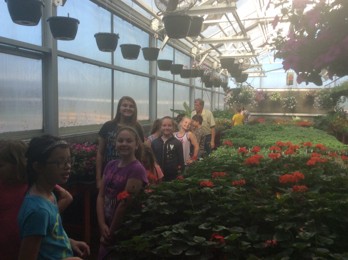 sgreiner486's tweet photo. HS students, Mr. Mosbaugh &amp; Miss Gilley teach 3rd graders about photosynthesis, plant growth cycles, aquaculture &amp; greenhouse production. https://t.co/06sJdMNTXM
