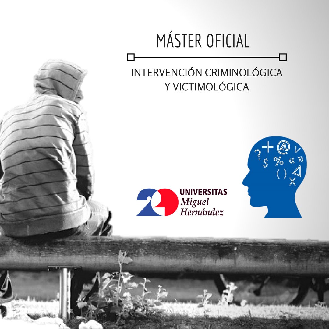 CriminaUMH's tweet photo. PREINSCRIPCIÓN ABIERTA |
Másters en Criminología @MICvUMH @MAPcUMH 
Títulos Director de Seguridad y Detective Priv. 
Infórmate en crimina.es https://t.co/VpQeR0S21J