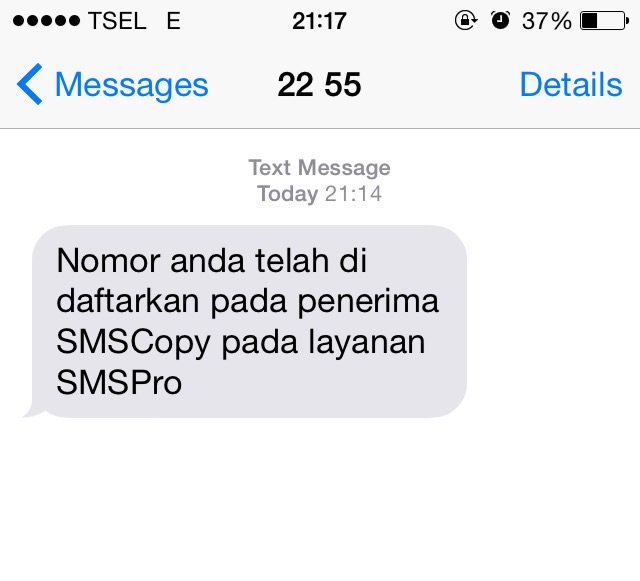 bayu_ecko's tweet photo. Ini maksudnya apa ya @telkomsel ? Saya tdk pernah registrasi apa2, tiba2 dpt sms seperti ini https://t.co/WDyTyYbRqA