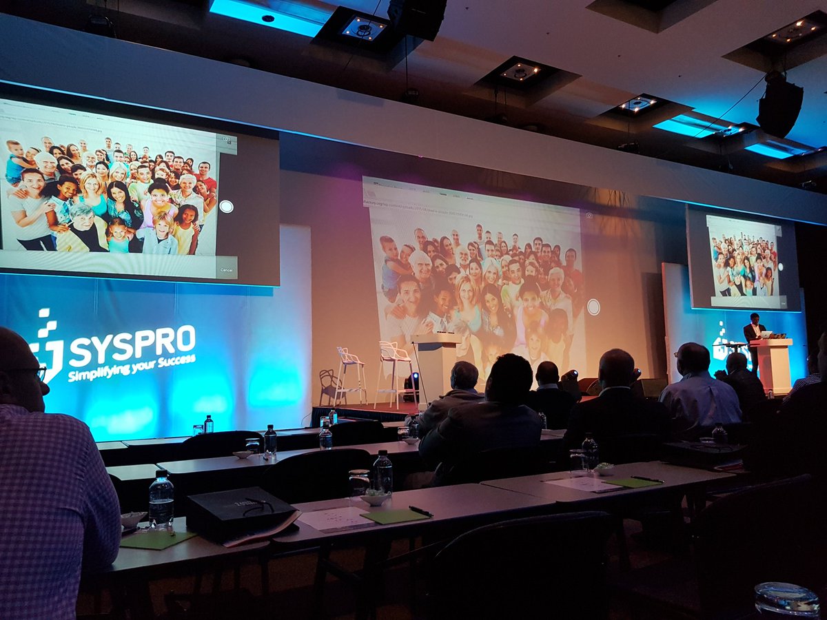 griffith_vivien's tweet photo. Facial age recognition software is brilliant!! SYSPRO API's. Project fusion.#SYSPRO #ConnectTheDots17 https://t.co/tKjLri5LZZ