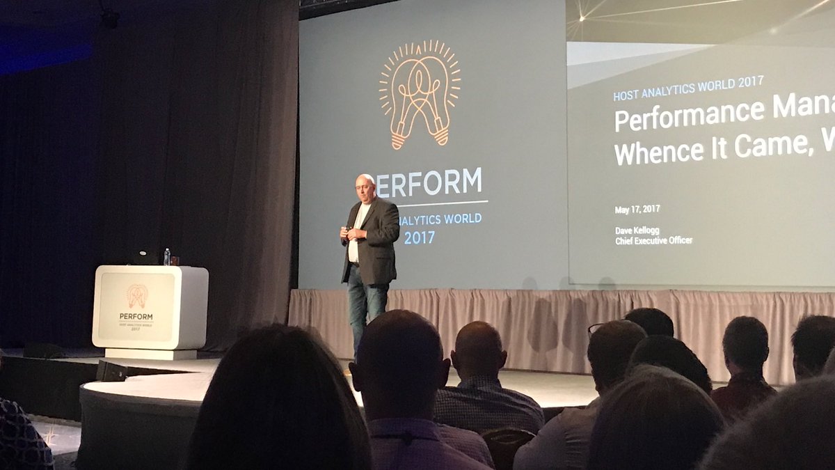 CFLAssist's tweet photo. Host Analytics World 2017 is kicking off with our CEO @Kellblog taking to the main stage. #haworld #epm #nashville https://t.co/VGfR35Wupw