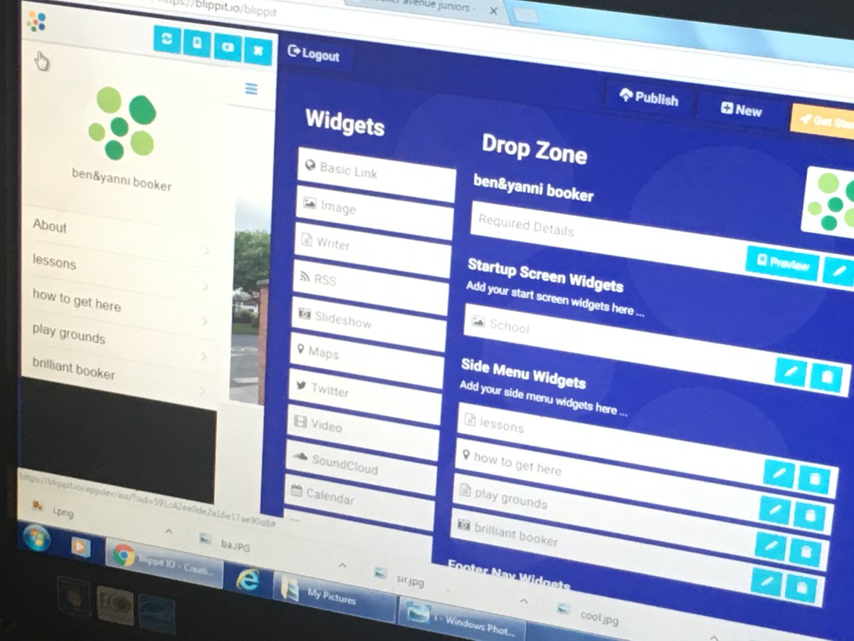 MGLWORLD_Craig's tweet photo. Year 5 worked on their own apps at Booker Avenue. #blippit https://t.co/z9qQOr9PkS