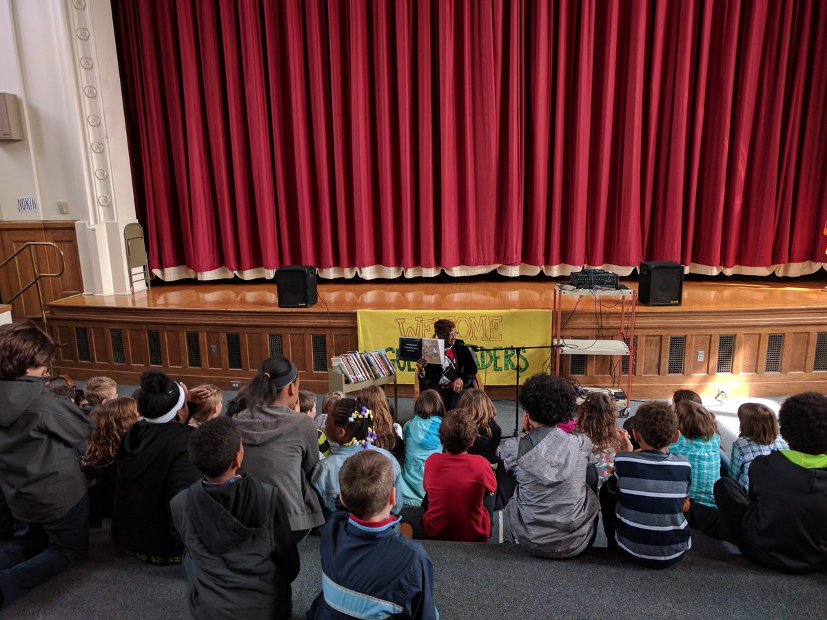 BJMLibrarian's tweet photo. Huge THANKS to community members sharing the magic of reading @ BJM Bookfest: arts, read-alouds, scavenger hunts, donations, costumes... https://t.co/0s19lAW2NS