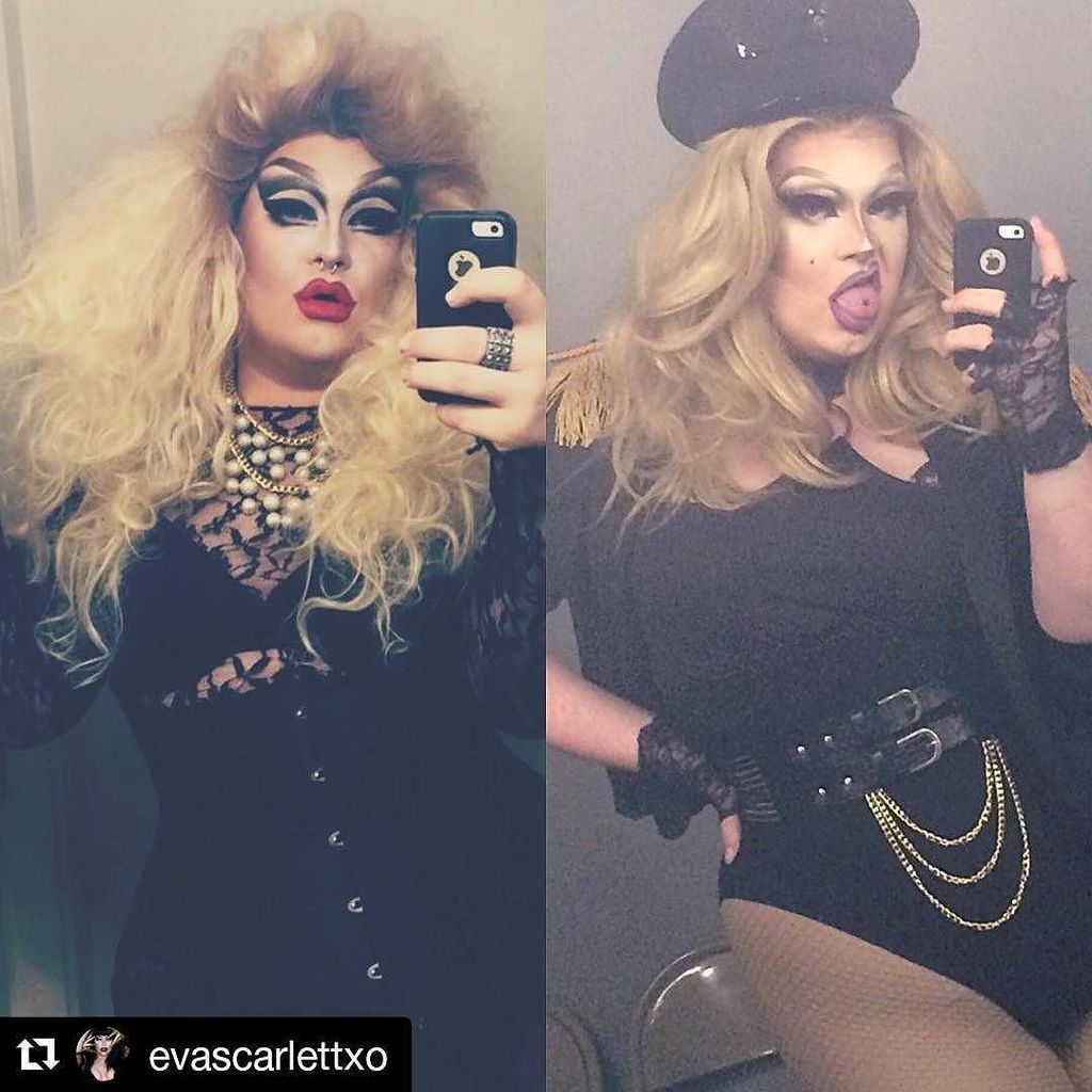 DragQueenGalore's tweet photo. #Repost @evascarlettxo (@get_repost)
・・・
TRANSFORMATION TUESDAY 2015-Present!! ✨ #happypride #drag #dragrace #queen #dragrace #rpdr #rupau… https://t.co/wiX4X4ZKIc