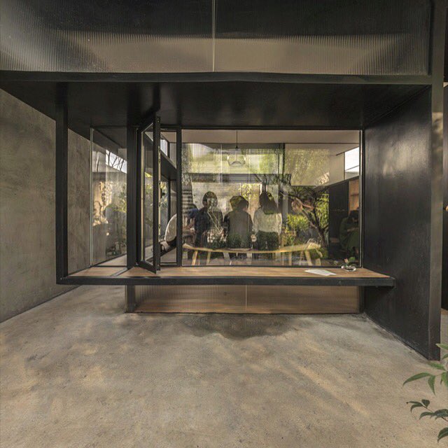 theHyfen's tweet photo. #Summer lush #tea! #BentBench #design by #HCWDStudio for @theHyfen, Li Garden by #Deshaus. #Shanghai #Lifestyle #ICFF #HomeDecor #Furniture https://t.co/goDQznwudx