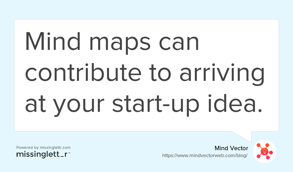 mindvector's tweet image. &quot;Mind maps can contribute to arriving at your start-up idea.&quot; goo.gl/DxzUwh #work #mind #idea