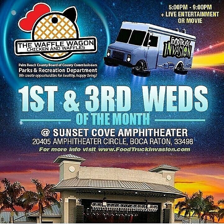 thewafflewagonf's tweet photo. Have Dinner in Boca with us tonight at @foodtrkinvasion  (5pm-9pm)
20405 Amphitheater Cir Boca Raton, 33498 
#foodtruckinvasion #rollwithFTI https://t.co/KDc3vN38LI