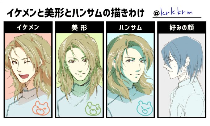 イケメンと美形とハンサムの描きわけのtwitterイラスト検索結果 古い順 イケメンと美形とハンサムの描きわけのtwitterイラスト検索結果 古い順