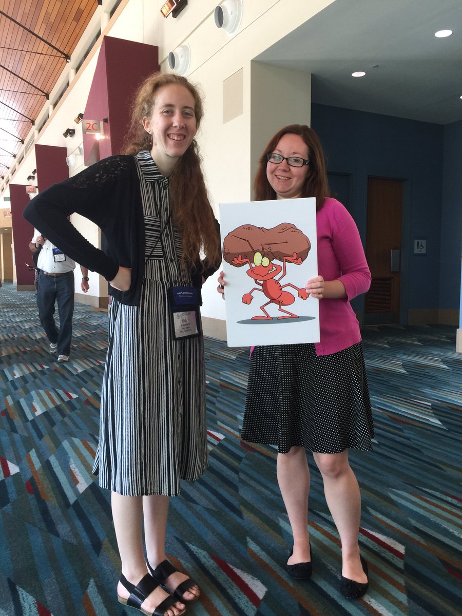 MyersKurt's tweet photo. Look I found bad another ant. #ANTarchy2 #GHCSMEX #GHC2017 https://t.co/HTuMhj7frr