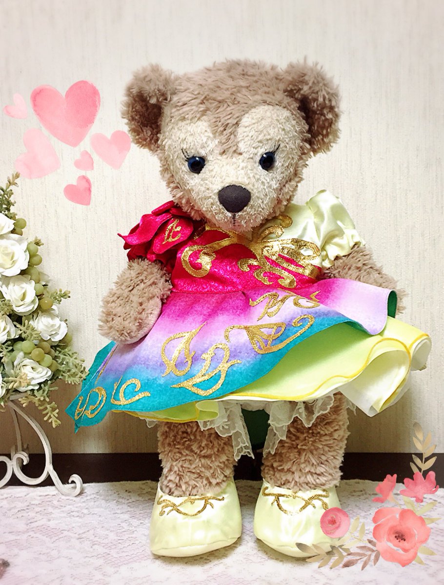 Sayuki ファッショナブル ミニーちゃん衣装は完成 あとは お帽子だ ๑ ᴗ グラデーション いっぱい失敗したけど なかなか良い感じに仕上がって良かった ファッショナブルイースター ダッフィーコス シェリーメイコス