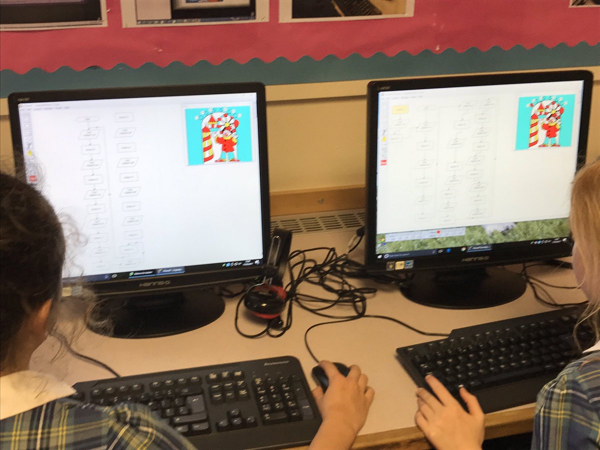 NDS_COMPUTING's tweet photo. #year5 love a challenge & this one is all about light displays! #Flowol #computing #sequences #outputs #control #programming #logical https://t.co/T7t3xdngu9