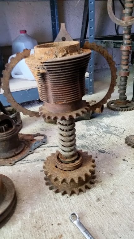 aftermath_event's tweet photo. Aftermath Post-Apocalyptic Car Show trophies are coming along nicely. Come out and win one on July 1st! @DavidFreiburger @MIKEFINNEGAN999 https://t.co/yGo4ybuJeX