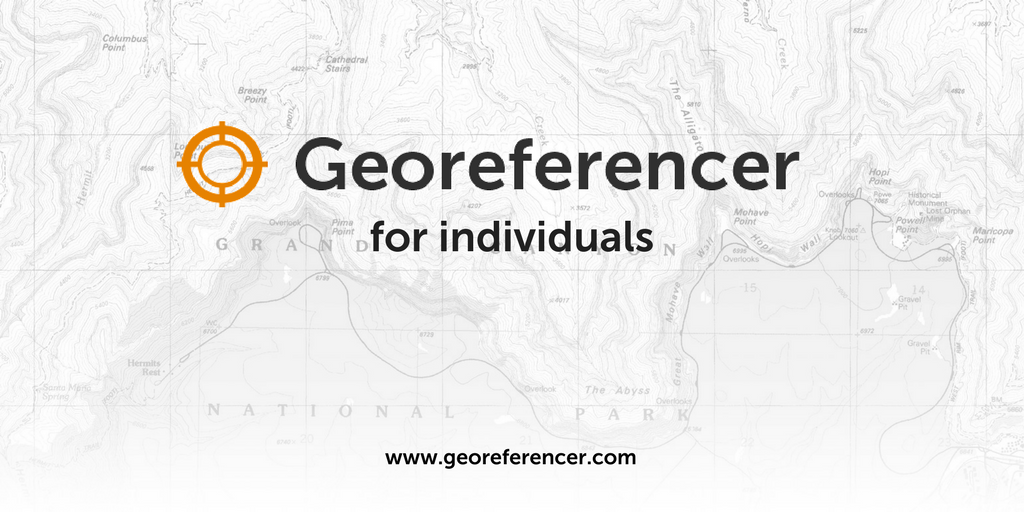 #Georeferencer for individuals is here! Just drag&amp;drop your own jpeg/tiff into the browser, get #WMTS and more! georeferencer.com