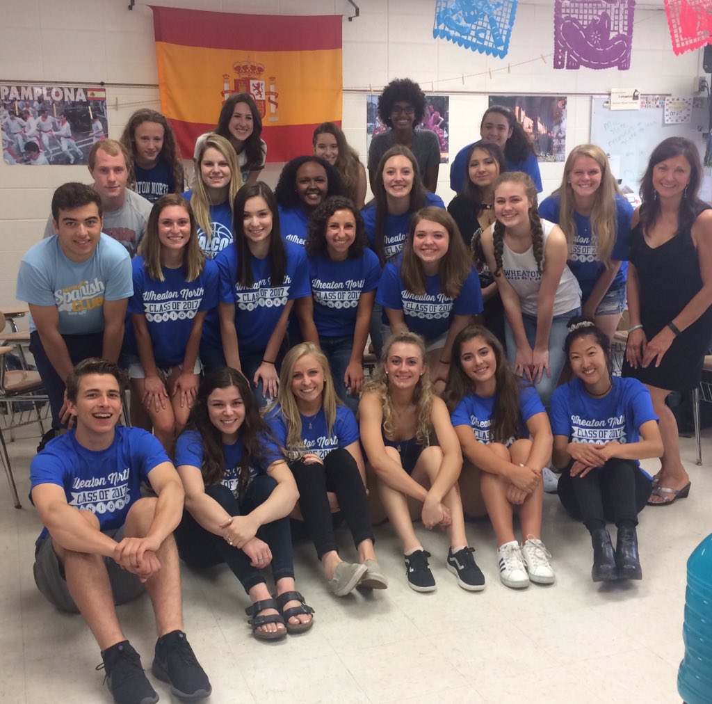 BettyBasista's tweet photo. Proud of AP Spanish seniors for their hard work all year to prepare for the AP exam! Adiós! @biscmj https://t.co/7o4dP2g1jX