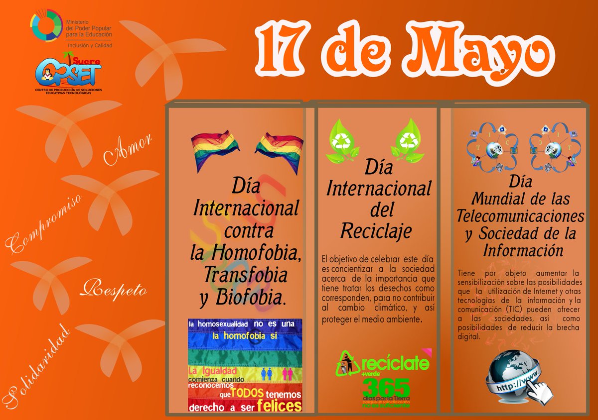 Sucre_CPSET's tweet photo. Efemérides 17 de mayo. @Kleitzerc  @cbitsucre @Fundabit @prensazees https://t.co/v9XbsH8Td1
