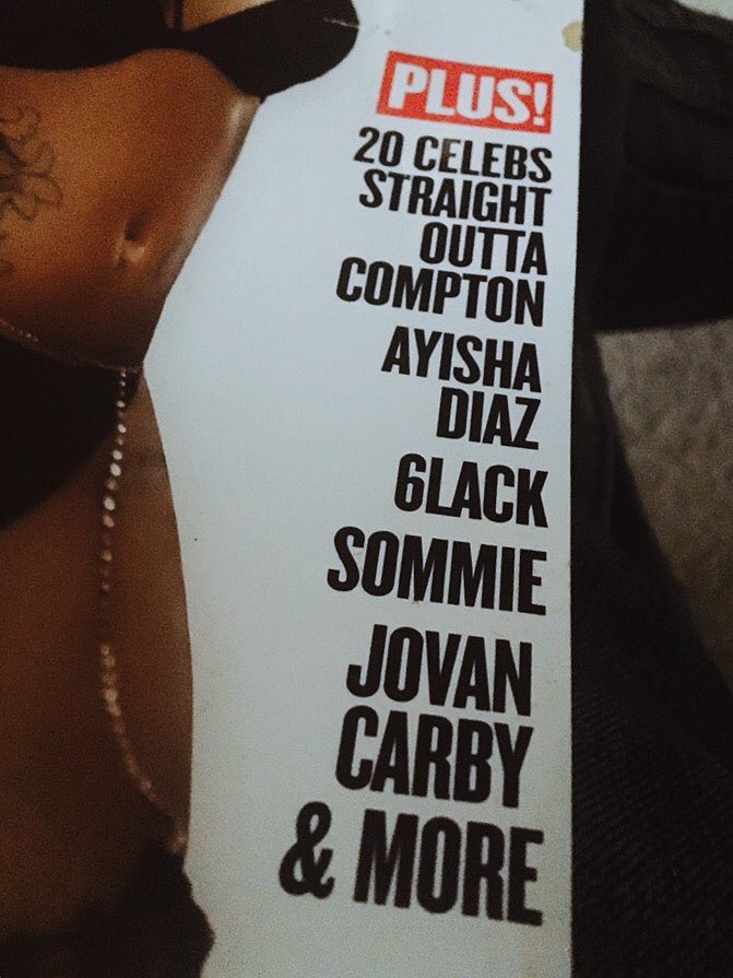 atl_carby's tweet photo. Carby in #SmoothMagazine w/ #blacchyna .... #CarbyHabits https://t.co/MWAMNDCpcn