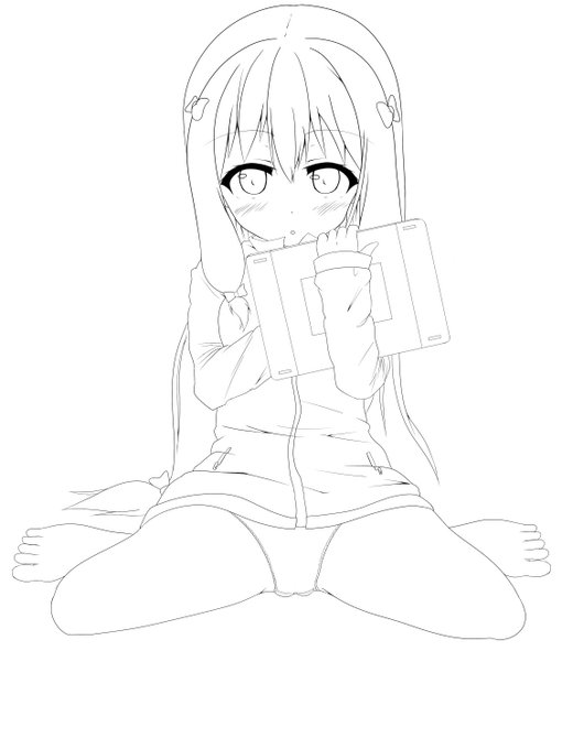 紗霧ちゃんにスケッチされてるけどおぱんつ見えちゃってドキドキ展開
服の皺とか足とか手とかわからんすぎて悩みすぎて辛たん 