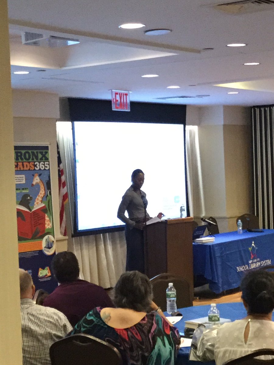 MaspethHSLib's tweet image. Author Margot Lee Shetterly discussing the black female mathematicians @NASA-her neighbors in Virginia-which she explored in Hidden Figures