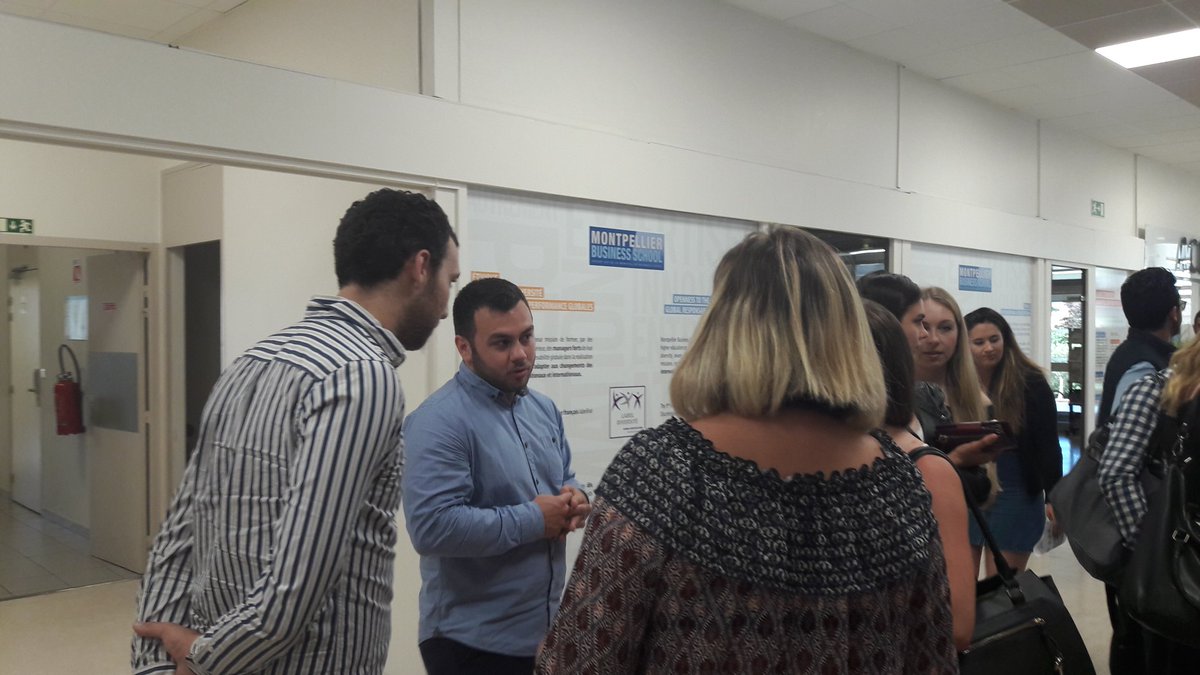 MaraisMbs's tweet photo. En direct du FORUM Des SPES: les échanges commencent #consulteam @Montpellier_BS @ConsulteamMBS  #conseilenmanagement https://t.co/Izynb3W3xS
