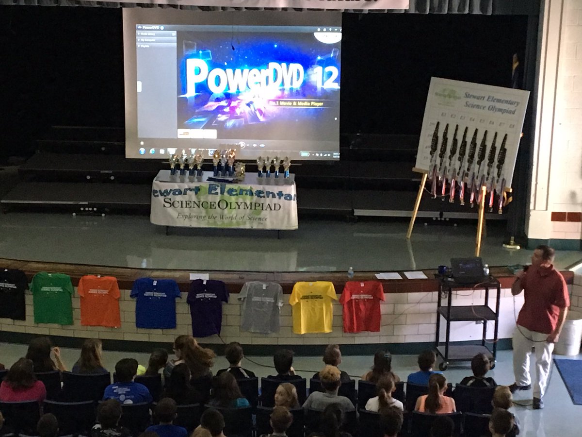 It's Science Olympiad time starting with our traditional opening ceremony &amp; kick off <a href="/Stewart_BSD/">StewartElementaryBSD</a>. @BSDBucs <a href="/SOAlumniNetwork/">Science Olympiad</a> #STEM