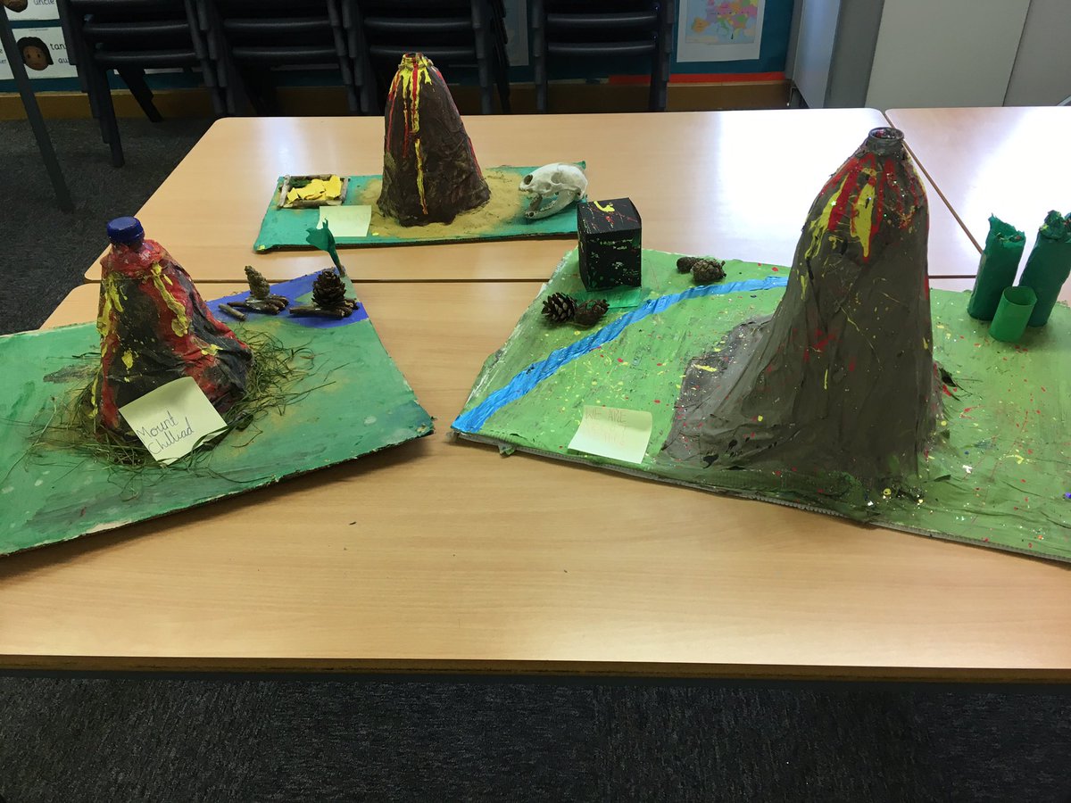 OustonPrimary's tweet photo. 6Pi erupted into creativity - look at our fantastic volcanoes! 🌋👌#teamwork #art #masterpiece https://t.co/pFwzAuWJ2u