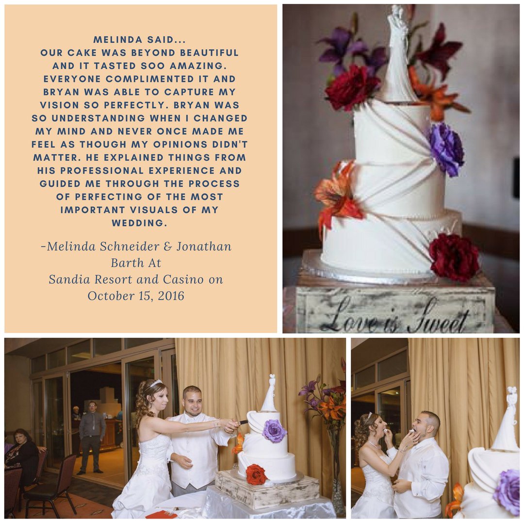 ABCCakeShop's tweet photo. We love seeing these gorgeous pictures!! Thank you! #ABCCakeShop #WeddingWednesday https://t.co/0tkdbP7vj8