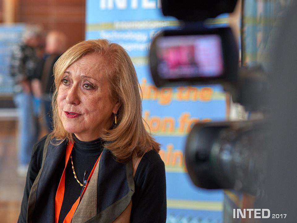 INTEDconf's tweet photo. Vicky Colbert is the founder of @Escuela_Nueva Learn more about this successful model in this interview: https://t.co/HbBhEz57IE #INTED2017 https://t.co/f68ZB5LzME