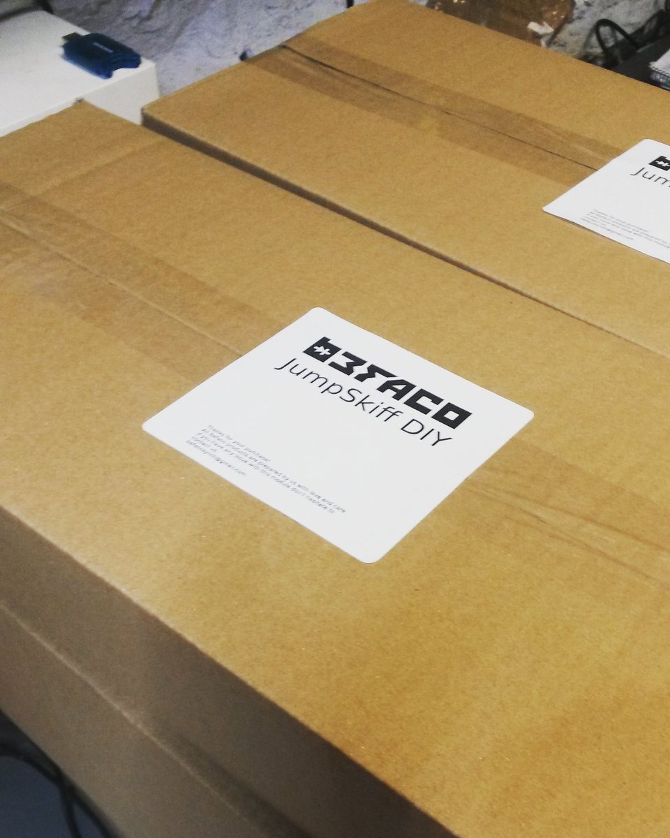 A bunch of our new #skiff #eurorack #case are in their way to @thonk_synth  Now available!