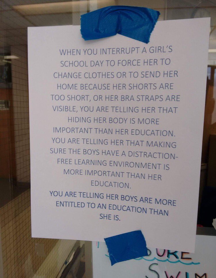 jessiechenxo's tweet photo. Campbell responding to the new dress code 👌🏼👌🏼 https://t.co/SJ6KquOyKl