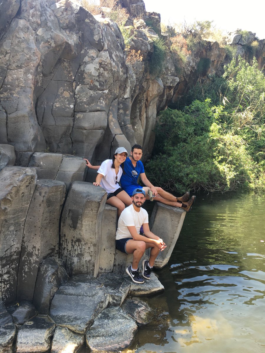 UCFHillel's tweet photo. Day 2: @birthright @shorashim #Bus108 hiking the Zavitan in the #GolanHeights 🌾🍃🌿 https://t.co/WrNKnY3Mui